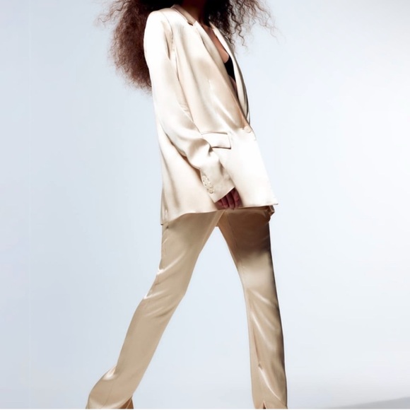 Zara Satin Suit - Picture 2 of 6